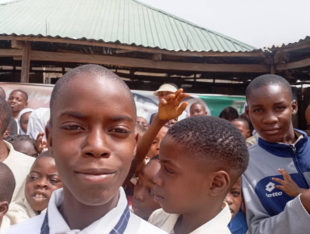 Children participating in a Nelo Dreams mental health awareness activity